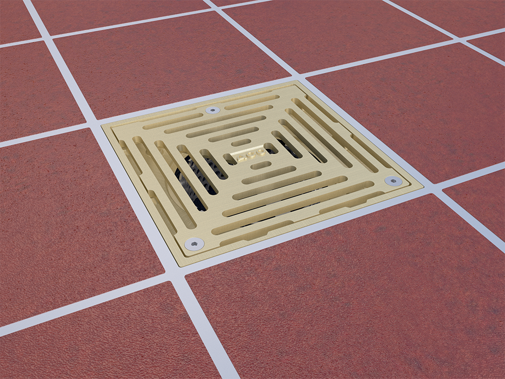 Cast Iron Floor Drains and Clean Outs