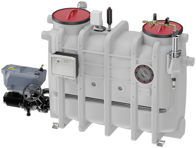 Grease Separator LipuJet-P-OAP Extension Stage 3