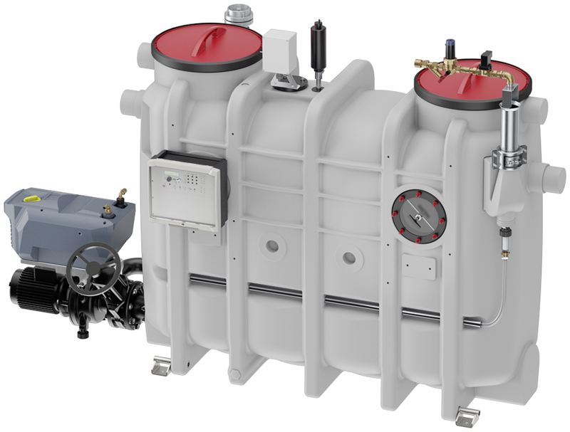 Grease Separator LipuJet-P-OAP Extension Stage 3