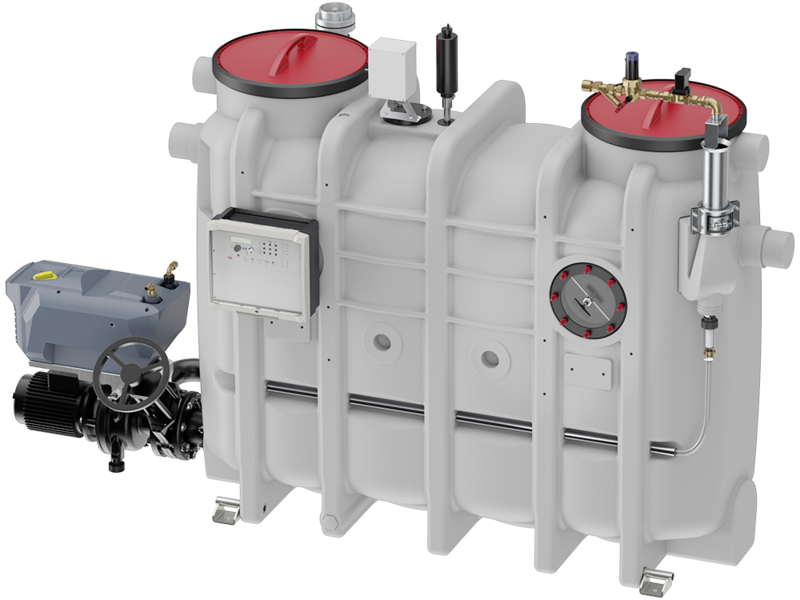 Grease Separator LipuJet-P-OAP Extension Stage 3