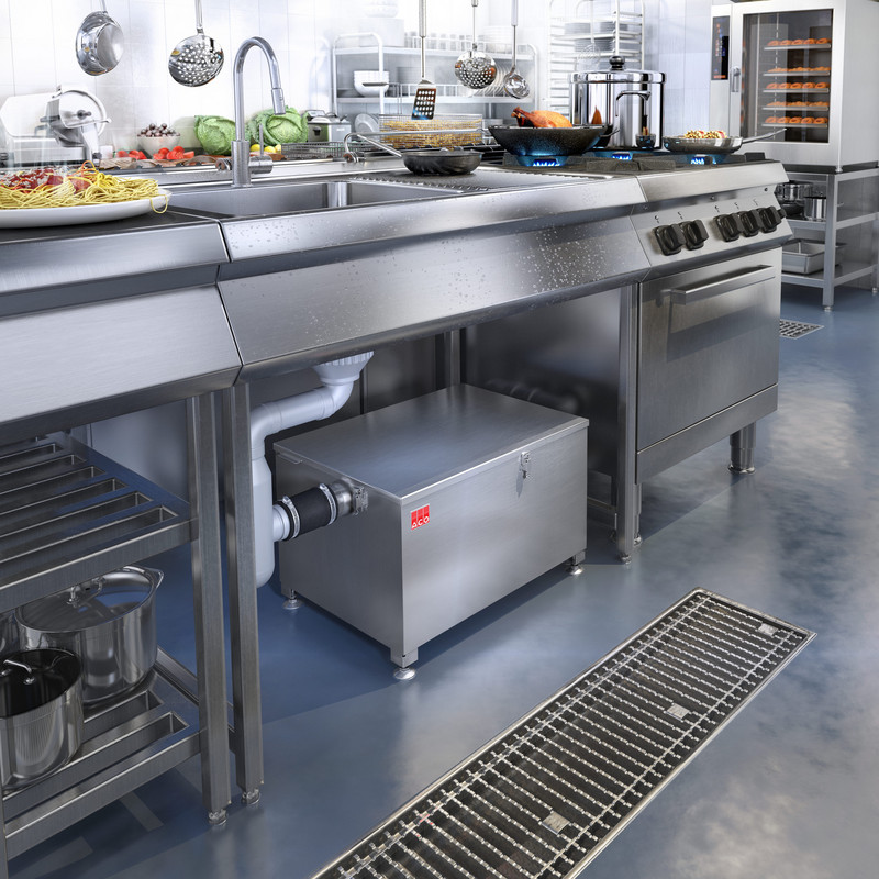 Kitchen Grease Trap  1   1 
