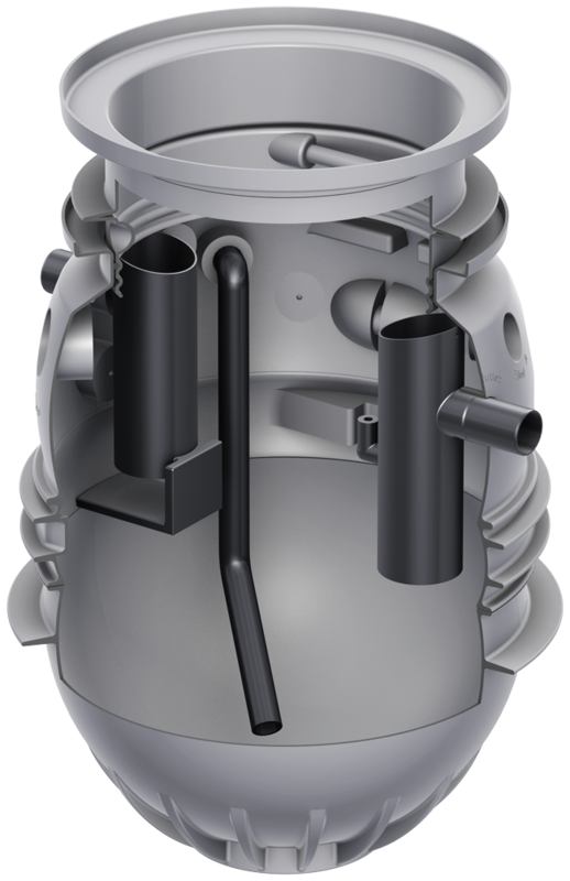 Grease Separator LipuMax-P-D Extension Stage 1