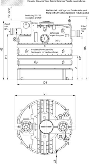 Grease Separator LipuJet-P-RB Basic Model