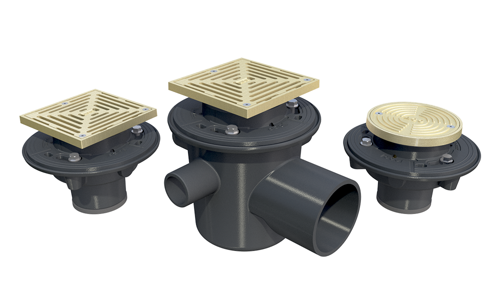 ACO Cast iron floor drain