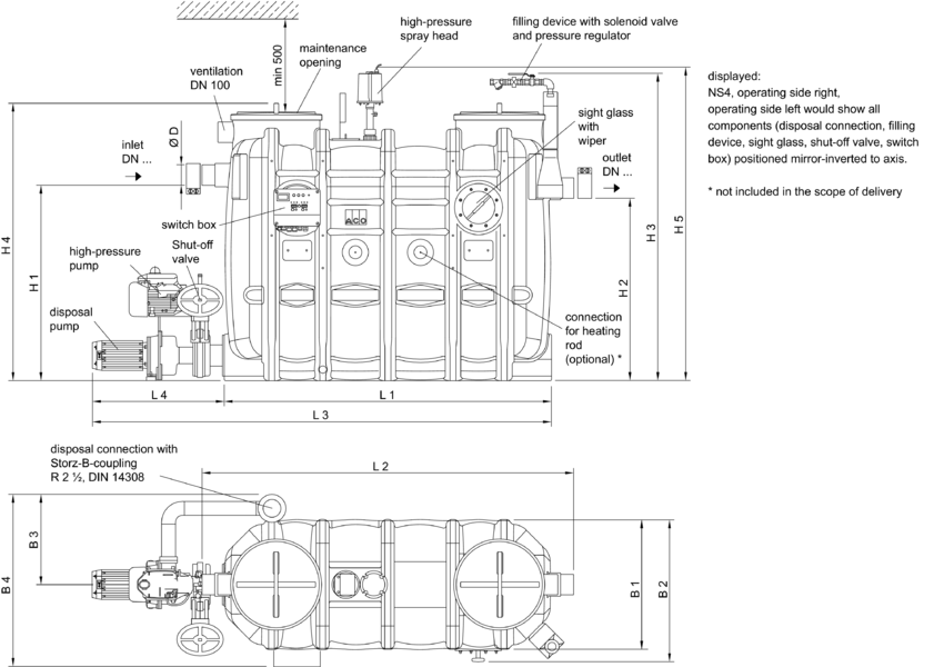 LipuJet-P-OMP Extension stage 2 with disposal pump